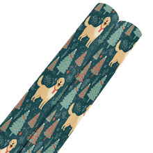 Load image into Gallery viewer, Golden Retriever Christmas Tree Celebration Gift Wrapping Paper - 2 Rolls-Christmas Ornament-Christmas,Golden Retriever,Wrapping Paper-5