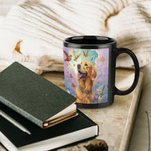 Load image into Gallery viewer, Golden Retriever in Whimsical Clouds Coffee Mug-6