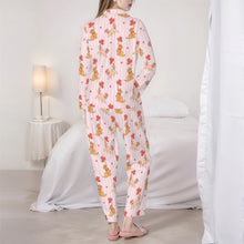 Load image into Gallery viewer, Golden Retriever Pajamas for Women - XL Available - Golden Retriever LoveFilled Furballs-Pajamas-Apparel,Dog Mom Gifts,Golden Retriever,Pajamas-3