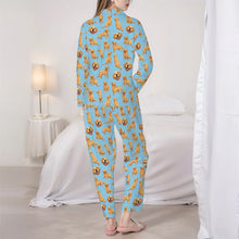 Load image into Gallery viewer, Golden Retriever Pajamas for Women - XL Available - Happy Golden Retriever Pack-Pajamas-Apparel,Dog Mom Gifts,Golden Retriever,Pajamas-5