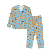 Load image into Gallery viewer, Golden Retriever Pajamas for Women - XL Available - Happy Golden Retriever Pack-Pajamas-Apparel,Dog Mom Gifts,Golden Retriever,Pajamas-9