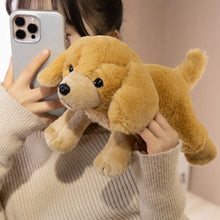 Load image into Gallery viewer, Golden Retriever Plush - Floppy Ear Cutie - Sitting and Belly Flop Designs-2