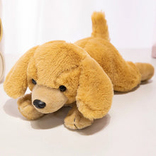 Load image into Gallery viewer, Golden Retriever Plush - Floppy Ear Cutie - Sitting and Belly Flop Designs-30cm Golden-1
