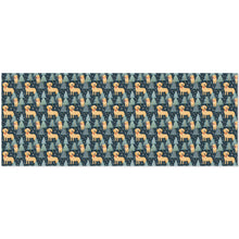 Load image into Gallery viewer, Golden Retriever Winter Forest Fest Christmas Gift Wrapping Paper - 2 Rolls-Christmas Ornament-Christmas,Golden Retriever,Wrapping Paper-2