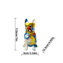 Load image into Gallery viewer, Golden Shades and Scarf Color Blend French Bulldog Resin Statues-2-8