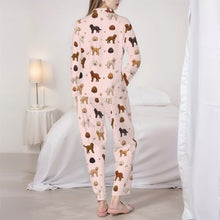 Load image into Gallery viewer, Goldendoodle Pajamas for Women - XL Available - Goldendoodles of Every Color-Pajamas-Apparel,Dog Mom Gifts,Goldendoodle,Pajamas-5