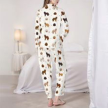 Load image into Gallery viewer, Goldendoodle Pajamas for Women - XL Available - Goldendoodles of Every Color-Pajamas-Apparel,Dog Mom Gifts,Goldendoodle,Pajamas-6