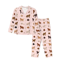 Load image into Gallery viewer, Goldendoodle Pajamas for Women - XL Available - Goldendoodles of Every Color-Pajamas-Apparel,Dog Mom Gifts,Goldendoodle,Pajamas-9