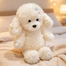 Load image into Gallery viewer, Goldendoodle Plush Toy - Adorable Hair Clip and Buttoned Dress-1-46cm-13