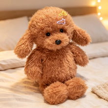 Load image into Gallery viewer, Goldendoodle Plush Toy - Adorable Hair Clip and Buttoned Dress-3-46cm-15