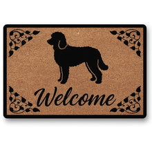 Load image into Gallery viewer, Warm Goldendoodle Welcome Door Mat-Home Decor-Doormat,Goldendoodle,Home Decor-6