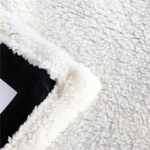 Load image into Gallery viewer, Image of the material of French Bulldog Love Soft Warm Fleece Blanket