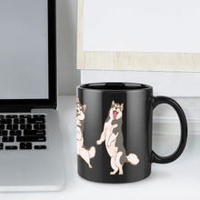 Load image into Gallery viewer, Goofy Husky Love Coffee Mug-Mug-Dog Dad Gifts,Dog Memorial Gifts,Dog Mom Gifts,Mugs,Siberian Husky-7