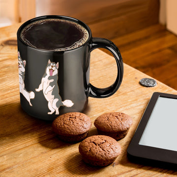 Goofy Husky Love Coffee Mug 360x