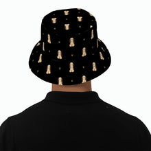 Load image into Gallery viewer, Graceful Afghan Hound Puppy Bucket Hat-Hats &amp; Caps-Accessories,Afghan Hound,Dog Dad Gifts,Dog Mom Gifts,Hats-21