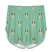 Load image into Gallery viewer, Graceful Afghan Hound Puppy Women's Cami and Shorts Pajama Set-16