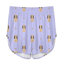 Load image into Gallery viewer, Graceful Afghan Hound Puppy Women's Cami and Shorts Pajama Set-20