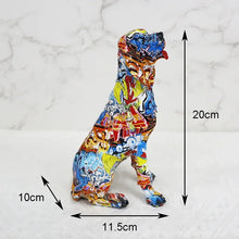 Load image into Gallery viewer, Graffiti Pop-Art Art Irish Setter Resin Statue-3