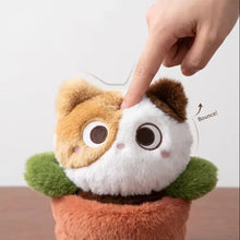 Load image into Gallery viewer, Gray Cat Soft Toy - Darling Spring Time Bloom-3