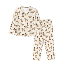 Load image into Gallery viewer, Great Dane Pajamas for Women - XL Available - Yes I Love Fawn Great Danes-Pajamas-Apparel,Dog Mom Gifts,Great Dane,Pajamas-11
