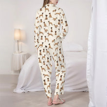 Load image into Gallery viewer, Great Dane Pajamas for Women - XL Available - Yes I Love Fawn Great Danes-Pajamas-Apparel,Dog Mom Gifts,Great Dane,Pajamas-5