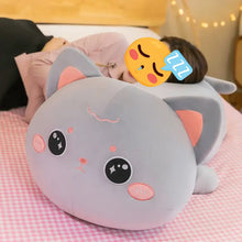 Load image into Gallery viewer, Grey Cat Plush Toys - Most Adorable Kawaii Design-Stuffed Animals-Cat Memorial Gifts,Grey Cat,Stuffed Animal-2