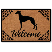 Load image into Gallery viewer, Warm Greyhound Welcome Door Mat-Home Decor-Doormat,Greyhound,Home Decor-2