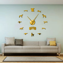 Load image into Gallery viewer, Greyhound / Whippet Love DIY Wall Clock-4