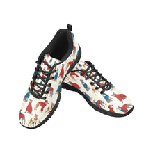 Load image into Gallery viewer, Greyhounds in Festive Winter Wear Women's Breathable Sneakers-13