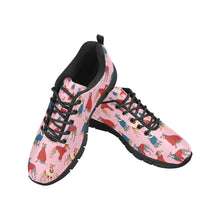 Load image into Gallery viewer, Greyhounds in Festive Winter Wear Women's Breathable Sneakers-16