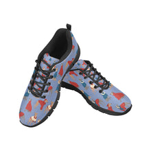 Load image into Gallery viewer, Greyhounds in Festive Winter Wear Women's Breathable Sneakers-25