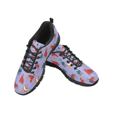 Load image into Gallery viewer, Greyhounds in Festive Winter Wear Women's Breathable Sneakers-36
