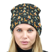 Load image into Gallery viewer, Groove Guardian German Shepherds Warm Christmas Beanie-Accessories-Accessories, Christmas, Dog Mom Gifts, German Shepherd, Hats-ONE SIZE-2