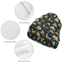 Load image into Gallery viewer, Groove Guardian German Shepherds Warm Christmas Beanie-Accessories-Accessories, Christmas, Dog Mom Gifts, German Shepherd, Hats-ONE SIZE-3