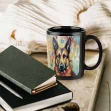 Load image into Gallery viewer, Guardian in Bloom German Shepherd Coffee Mug-6