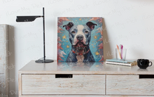 Load image into Gallery viewer, Guardian of Dreams Pit Bull Framed Wall Art Poster-Art-Dog Art, Home Decor, Pit Bull, Poster-2