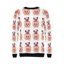 Load image into Gallery viewer, Halloween Pug Love Women&#39;s Sweatshirt-Apparel-Apparel, Pug, Sweatshirt-5