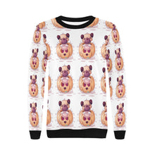 Load image into Gallery viewer, Halloween Pug Love Women&#39;s Sweatshirt-Apparel-Apparel, Pug, Sweatshirt-7