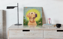 Load image into Gallery viewer, Halo of Serenity Labrador Framed Wall Art Poster-Art-Dog Art, Home Decor, Labrador-2