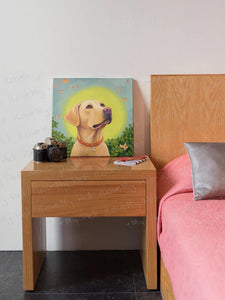 Halo of Serenity Labrador Framed Wall Art Poster-Art-Dog Art, Home Decor, Labrador-3