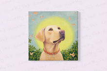 Load image into Gallery viewer, Halo of Serenity Labrador Framed Wall Art Poster-Art-Dog Art, Home Decor, Labrador-4