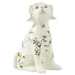 Hand Painted Birdsong Labrador Porcelain Statues-Home Decor-Home Decor, Labrador, Statue-4