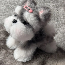 Load image into Gallery viewer, Handmade Chenille Stems Pipe Schnauzer Collectible Stuffed Animal-3