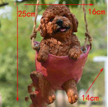 Load image into Gallery viewer, Hanging Doodles Love Garden Statues-Home Decor-Dogs, Doodle, Goldendoodle, Home Decor, Labradoodle, Statue, Toy Poodle-7