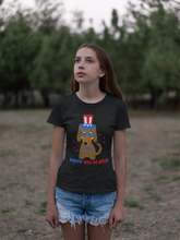 Load image into Gallery viewer, Happy 4th of July Dachshund Women&#39;s T-Shirt-Apparel-Apparel, Dachshund, Dogs, T Shirt-3