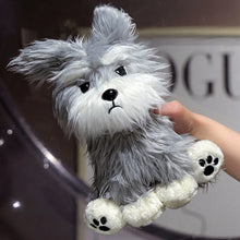 Load image into Gallery viewer, Happy and Angry Face Schnauzer Stuffed Animal Plush Toys-Schnauzer-4