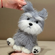 Load image into Gallery viewer, Happy and Angry Face Schnauzer Stuffed Animal Plush Toys-Schnauzer-5