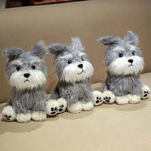 Load image into Gallery viewer, Happy and Angry Face Schnauzer Stuffed Animal Plush Toys-Schnauzer-9