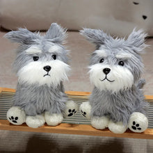 Load image into Gallery viewer, Happy and Angry Face Schnauzer Stuffed Animal Plush Toys-Schnauzer-1