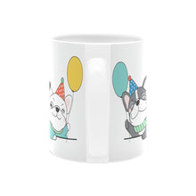 Load image into Gallery viewer, Happy Birthday French Bulldogs Coffee Mug-Mug-Dog Dad Gifts,Dog Memorial Gifts,Dog Mom Gifts,French Bulldog,Mugs-5